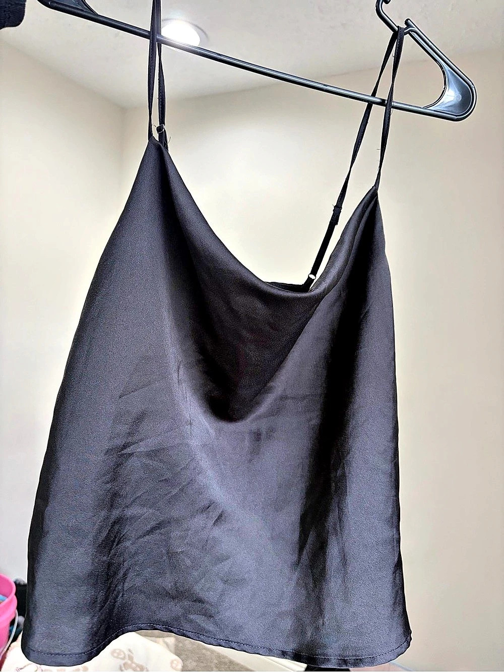 Rue21 Cowl Neck Camisole in Black Size XL